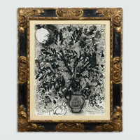 Bouquet au pot ou Le bouquet de feuilles