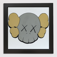 Untitled (Camo Skulls)