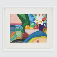 Daytime Still Life with Blonde and Goldfish