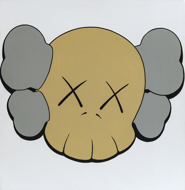 Untitled (Camo Skulls)