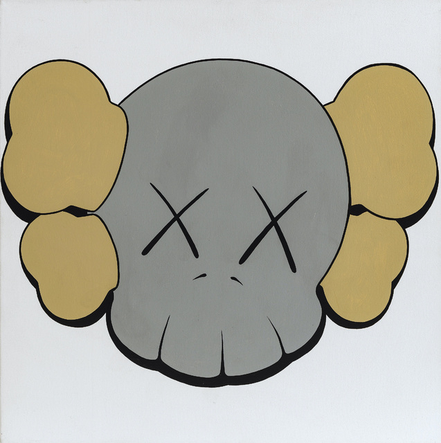 Untitled (Camo Skulls)