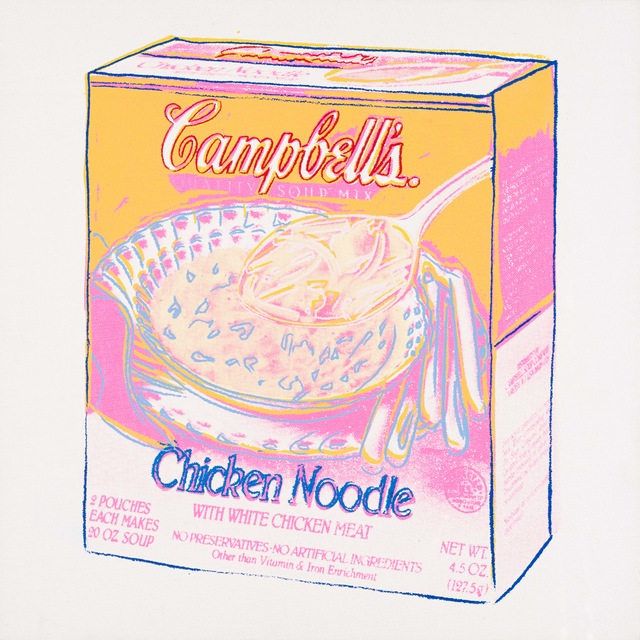 Campbell's Soup Box: Chicken Noodle