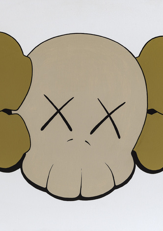 Untitled (Camo Skulls)