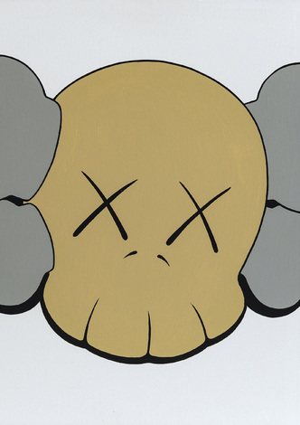 Untitled (Camo Skulls)