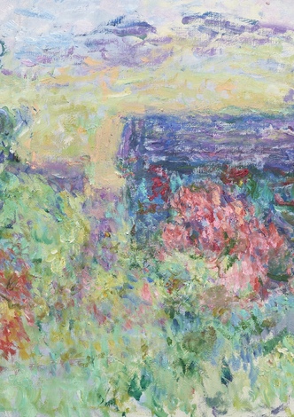 La maison à travers les roses