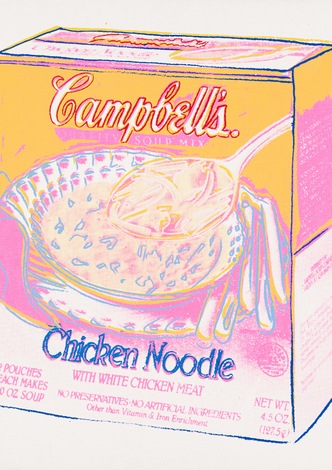 Campbell's Soup Box: Chicken Noodle