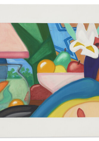 Daytime Still Life with Blonde and Goldfish