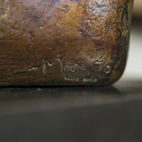Maquette for Reclining Mother and Child