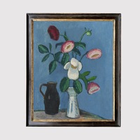 Blumen auf Blau