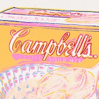 Campbell's Soup Box: Chicken Noodle