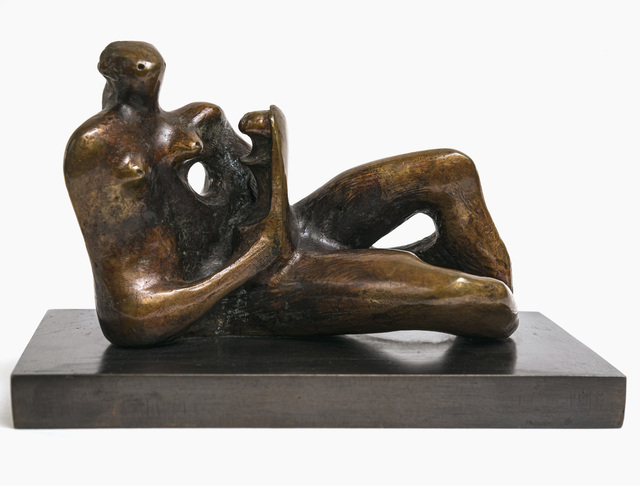 Maquette for Reclining Mother and Child